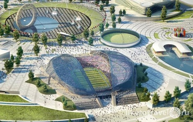 Олимпийский стадион ФИШТ в Сочи